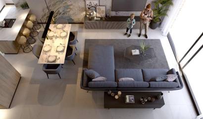 Nieuwbouw projecten - Villa - Algorfa - La Finca Golf