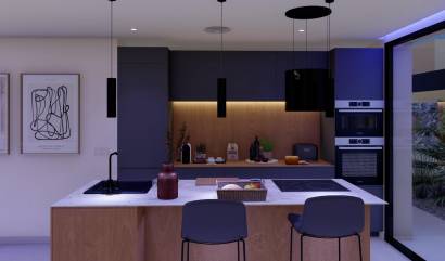 Nieuwbouw projecten - Villa - Baños y Mendigo - Altaona Golf