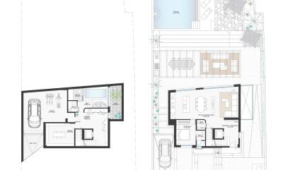 Nieuwbouw projecten - Villa - Cabo de Palos - Cala Flores
