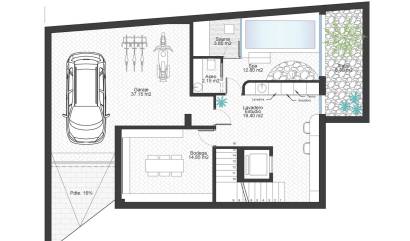 Nieuwbouw projecten - Villa - Cabo de Palos - Cala Flores
