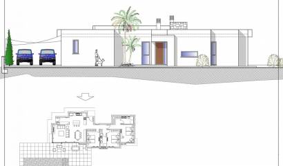 Nieuwbouw projecten - Villa - Calpe - Pla Roig