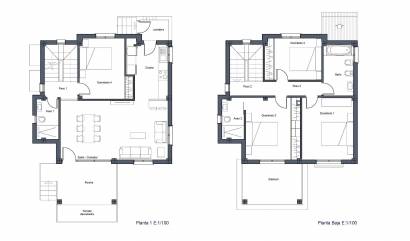 Nieuwbouw projecten - Villa - Castalla - Castalla Internacional