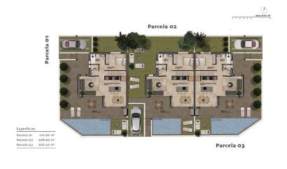 Nieuwbouw projecten - Villa - Dolores - polideportivo