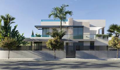 Nieuwbouw projecten - Villa - Los Alcázares - Santa Rosalía