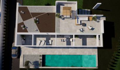 Nieuwbouw projecten - Villa - Orihuela Costa - Las Filipinas