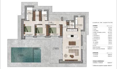 Nieuwbouw projecten - Villa - Pinoso - Lel