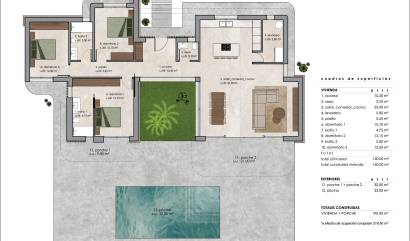 Nieuwbouw projecten - Villa - Pinoso - Lel