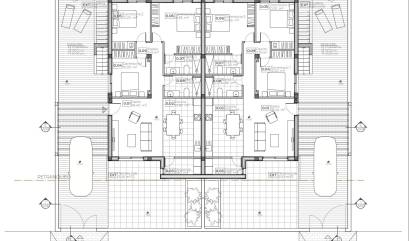 Nieuwbouw projecten - Villa - Puerto De Mazarron - Caleñares