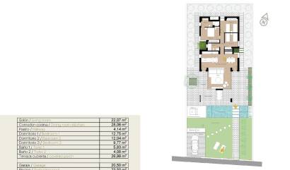 Nieuwbouw projecten - Villa - San Fulgencio - El Oasis