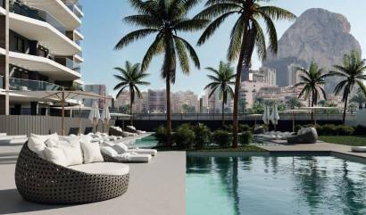 Nouvelle construction - Apartment - Calpe - Playa Cantal Roig