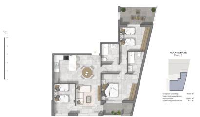 Nouvelle construction - Apartment - Guardamar del Segura - Pueblo