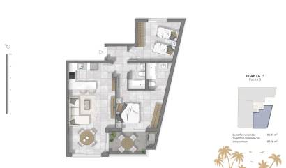 Nouvelle construction - Apartment - Guardamar del Segura - Pueblo