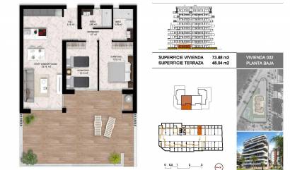 Nouvelle construction - Apartment - Guardamar del Segura - Puerto