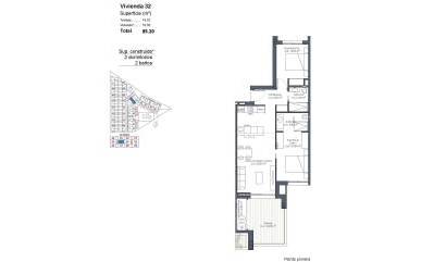 Nouvelle construction - Apartment - Los Alcázares - Serena Golf