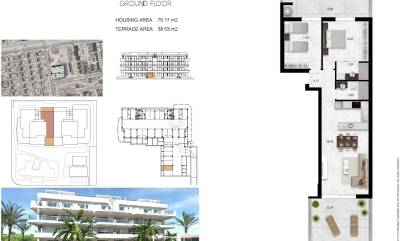 Nouvelle construction - Apartment - Orihuela Costa - Lomas de Cabo Roig