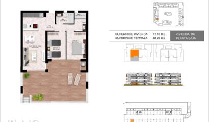 Nouvelle construction - Apartment - Torrevieja - La Siesta