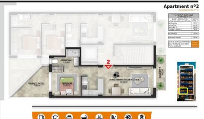 Nouvelle construction - Apartment - Torrevieja - Playa del Acequion