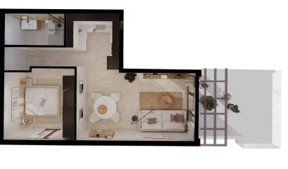 Nouvelle construction - Apartment - Vera - Vera Playa