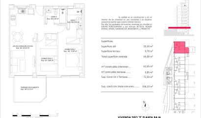 Nouvelle construction - Apartment - Villajoyosa - Cala de Finestrat