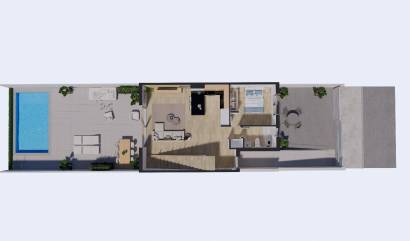 Nouvelle construction - Maison de ville - Los Alcázares - Serena Golf