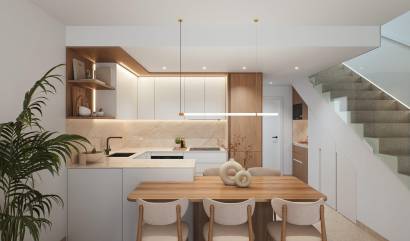 Nouvelle construction - Maison de ville - San Pedro del Pinatar - Pueblo