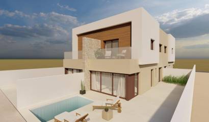 Nouvelle construction - Semi Detached - San Javier - pueblo