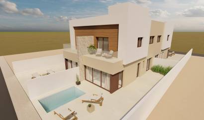 Nouvelle construction - Semi Detached - San Javier - pueblo