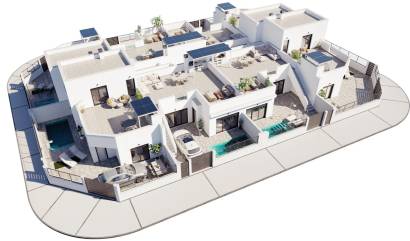 Nouvelle construction - Semi Detached - Torre Pacheco - El Alba