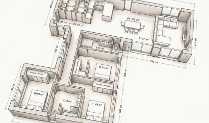 Nouvelle construction - Villa - Aspe - urbanizaciones
