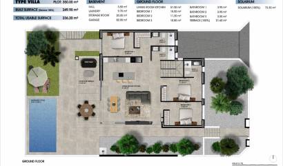 Nouvelle construction - Villa - Los Alcázares - La Serena Golf