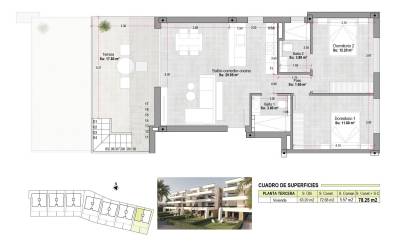 Nueva construcción  - Apartment - Alhama de Murcia - Condado de Alhama