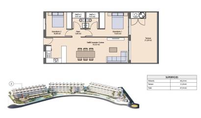 Nueva construcción  - Apartment - Finestrat - Balcón de finestrat