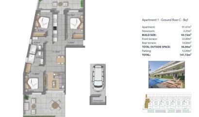 Nueva construcción  - Apartment - Los Alcázares - Los Narejos