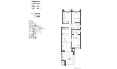 Nueva construcción  - Apartment - Los Alcázares - Serena Golf