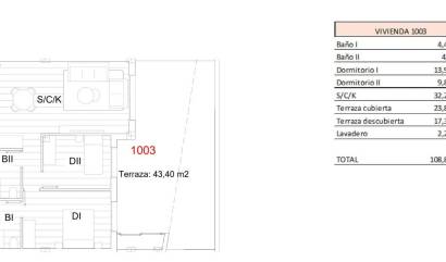 Nueva construcción  - Apartment - San Miguel de Salinas - Pueblo