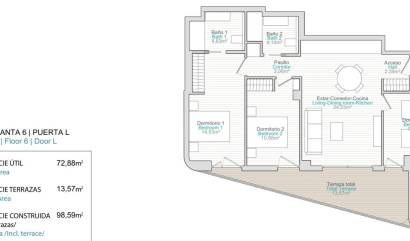 Nueva construcción  - Apartment - Villajoyosa - La Tellerola