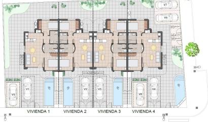 Nueva construcción  - Bungalow - Pilar de la Horadada - pueblo