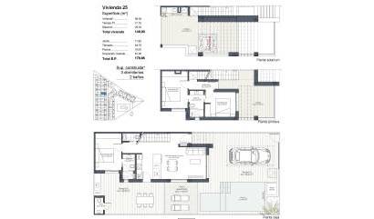 Nueva construcción  - Semi Detached - Los Alcázares - Serena Golf