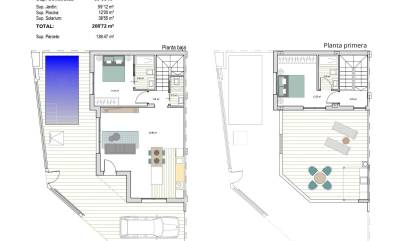 Nueva construcción  - Semi Detached - Torre Pacheco - El Alba