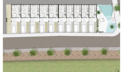 Nueva construcción  - Town house - Pilar de la Horadada