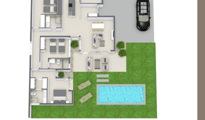 Nueva construcción  - Villa - Baños y Mendigo - Altaona Golf