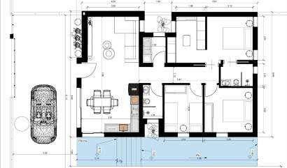 Nueva construcción  - Villa - Benijofar - Urb. Monteazul