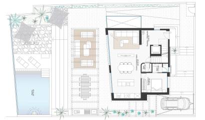 Nueva construcción  - Villa - Cabo de Palos - Cala Flores