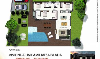 Nueva construcción  - Villa - Los Montesinos - La Herrada