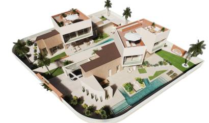 Nueva construcción  - Villa - Orihuela Costa - Dehesa de campoamor
