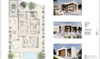Nueva construcción  - Villa - Pilar de la Horadada - Roda Golf
