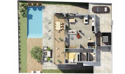 Nueva construcción  - Villa - Rojales - Golf La Marquesa (Ciudad Quesada)