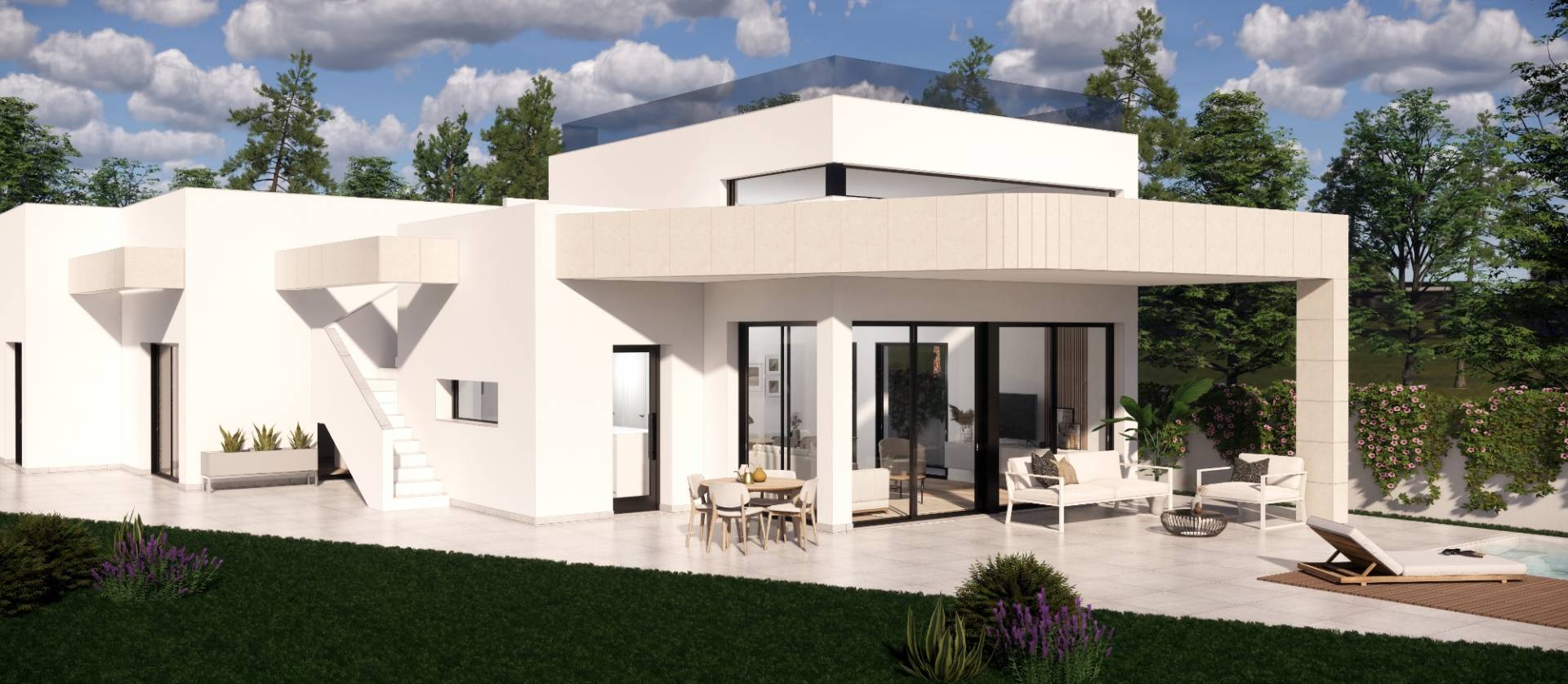 Nieuwbouw projecten - Vrijstaande villa - Pinar de Campoverde
