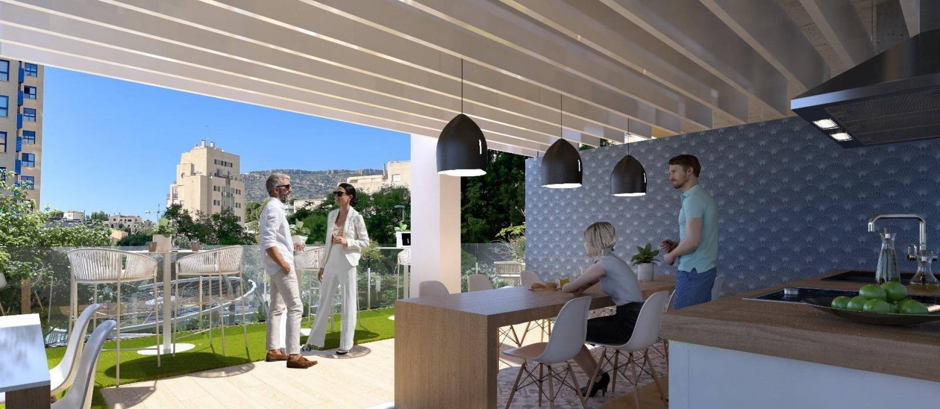 Nieuwbouw projecten - Penthouse - Calpe - Manzanera
