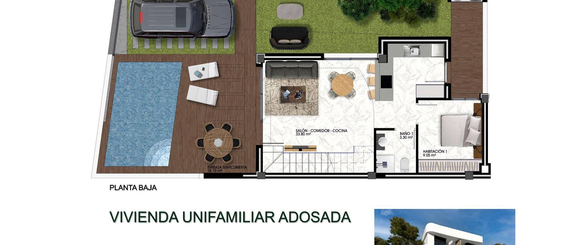 Nieuwbouw projecten - Villa - Los Montesinos - La Herrada